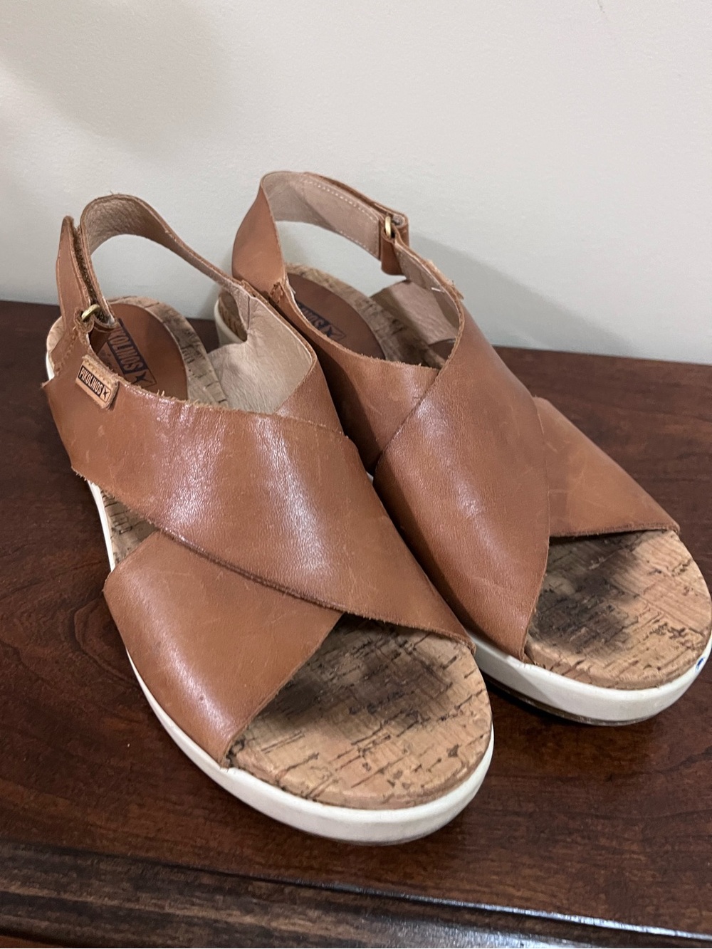 PIKOLINOS Womens Open Toe Platform Sandals Womens EU 40